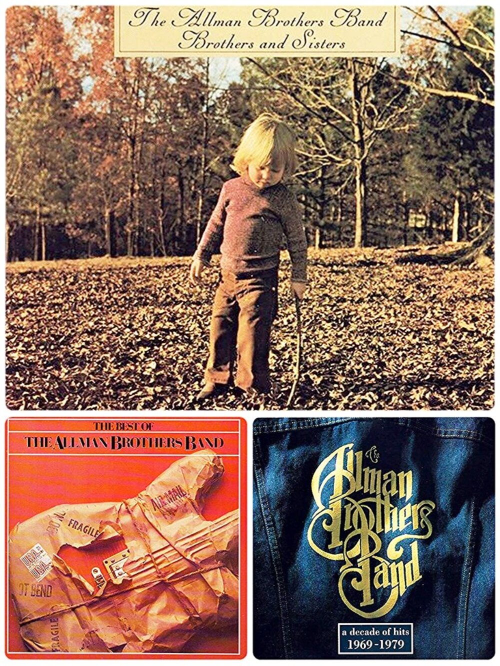 Lot Of 3 The Allman Brothers Band CD